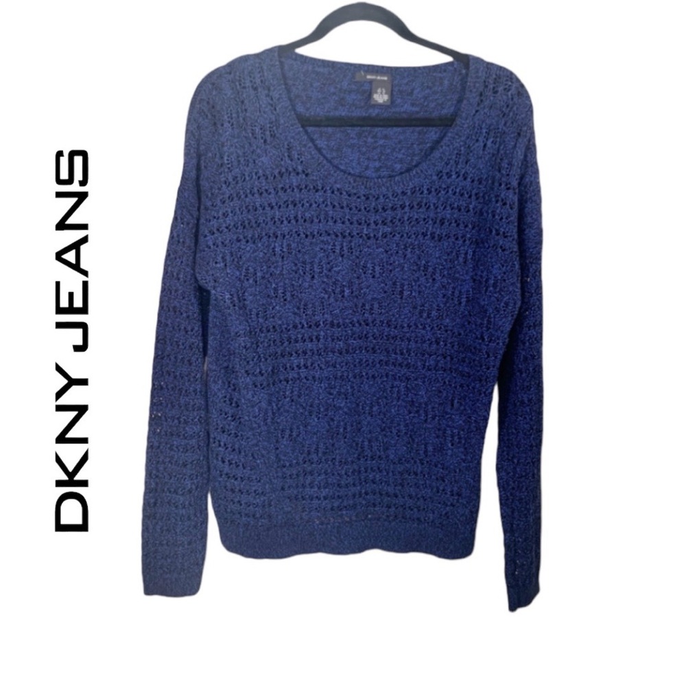 DKNY Jeans Long Sleeve, Blue with a Little Black
